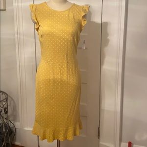Old Navy yellow dress
